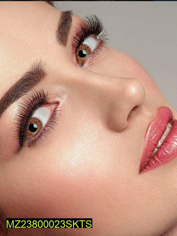 Premium Brown Eye Lenses 14.2mm for Pakistani Women
