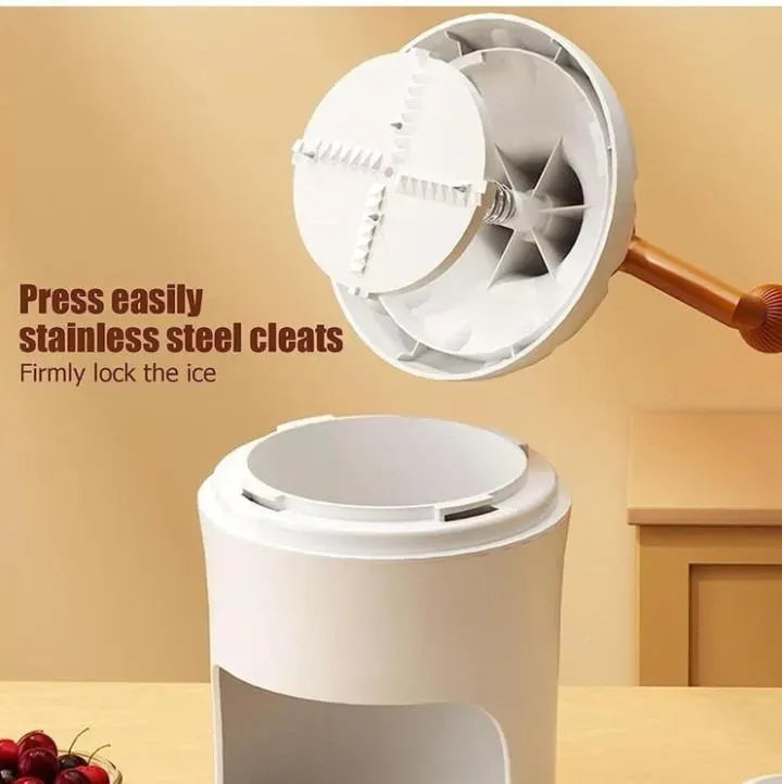 Manual Ice Crusher Machine for Home & Outdoor Use