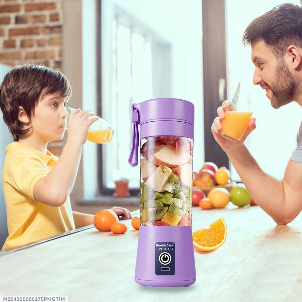 Portable Mini Blender Purple Rechargeable Smoothie Maker