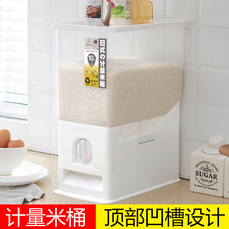 Japanese Rice Storage Containers 20kg 30kg Moisture Proof