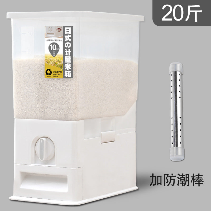 Japanese Rice Storage Containers 20kg 30kg Moisture Proof