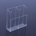 Transparent Wall-Mounted Storage Box for Home Organization